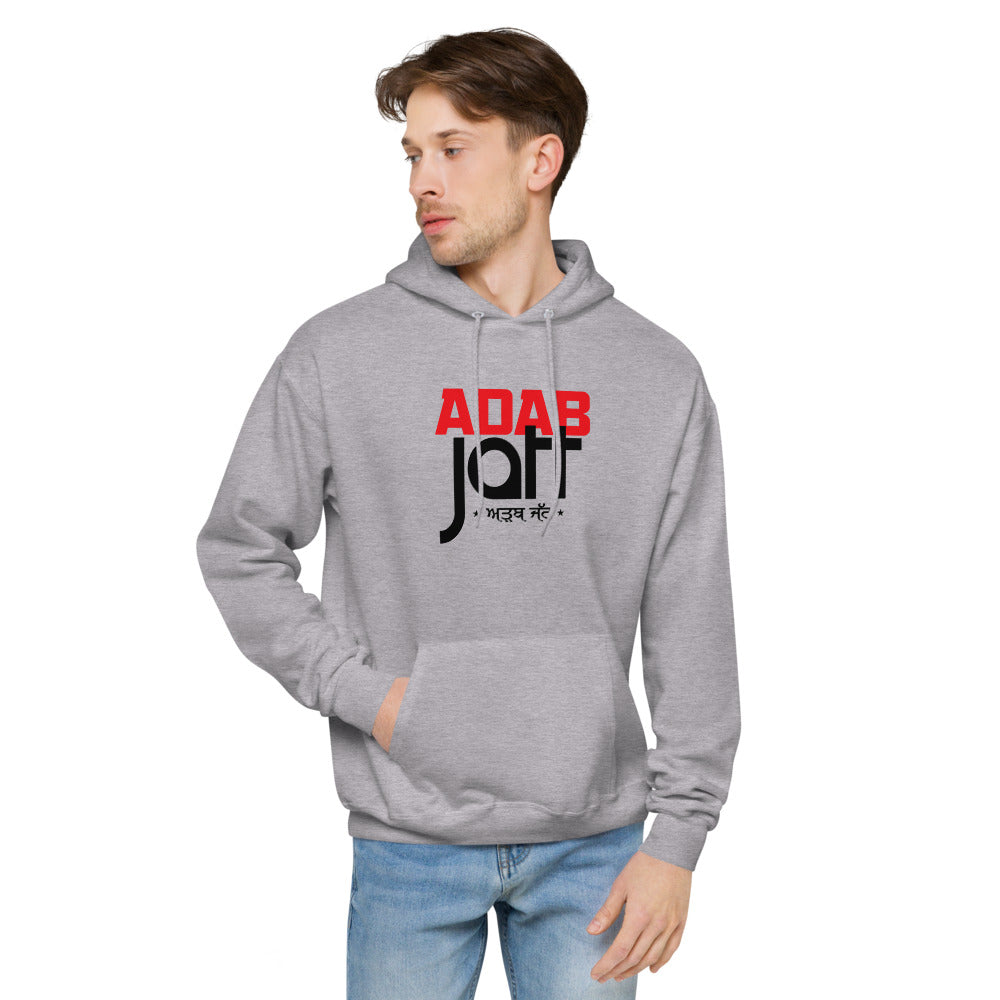 ADAB JATT - Unisex fleece hoodie