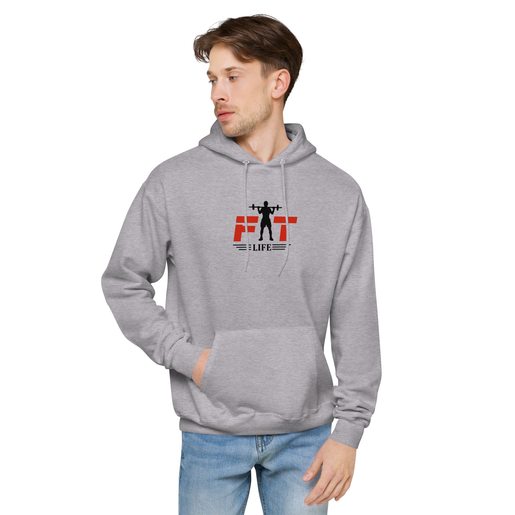 FIT LIFE - Unisex fleece hoodie