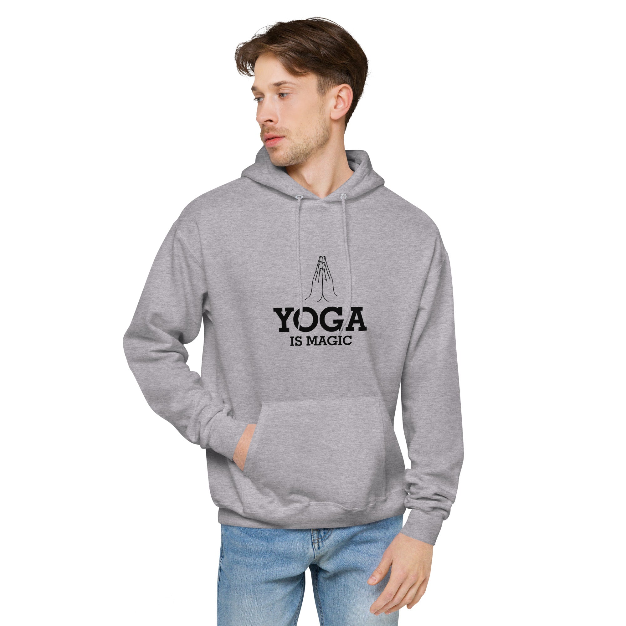 YOGA IS MAGIC - Unisex fleece hoodie