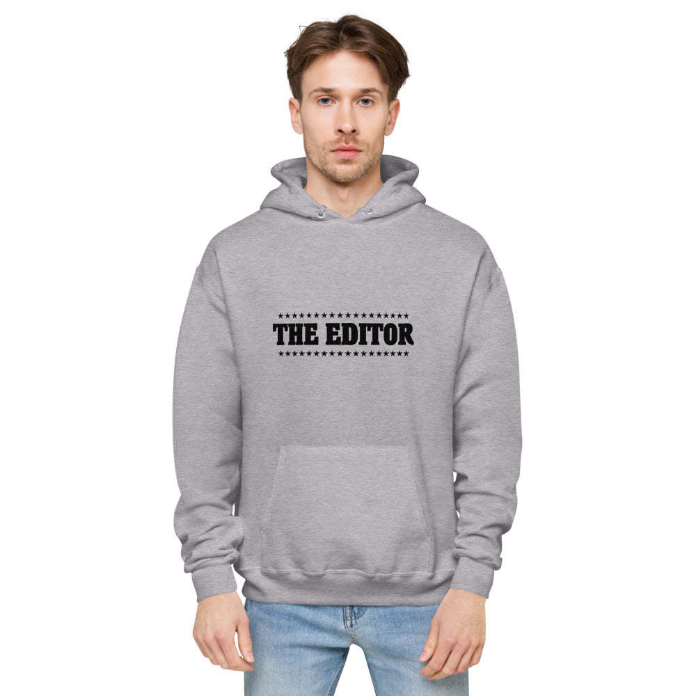 The Editor- unisex fleece hoodie