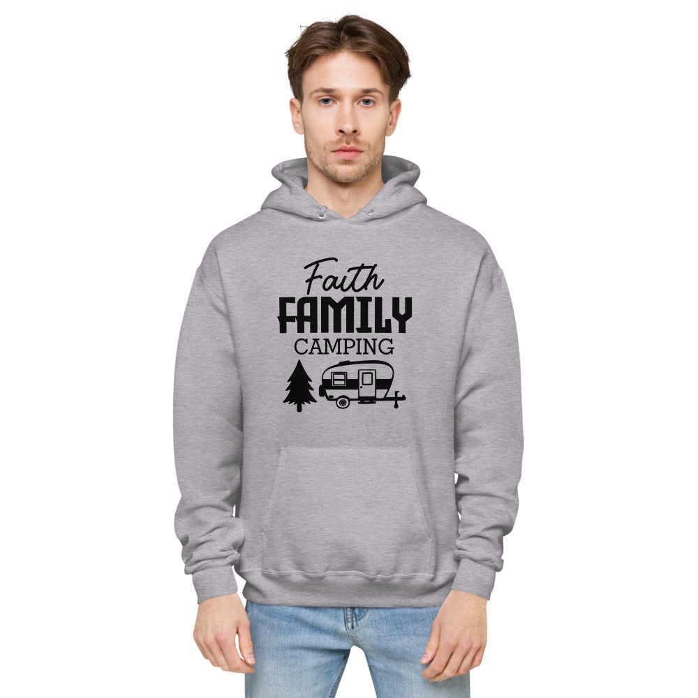 Family Camping- unisex fleece hoodie