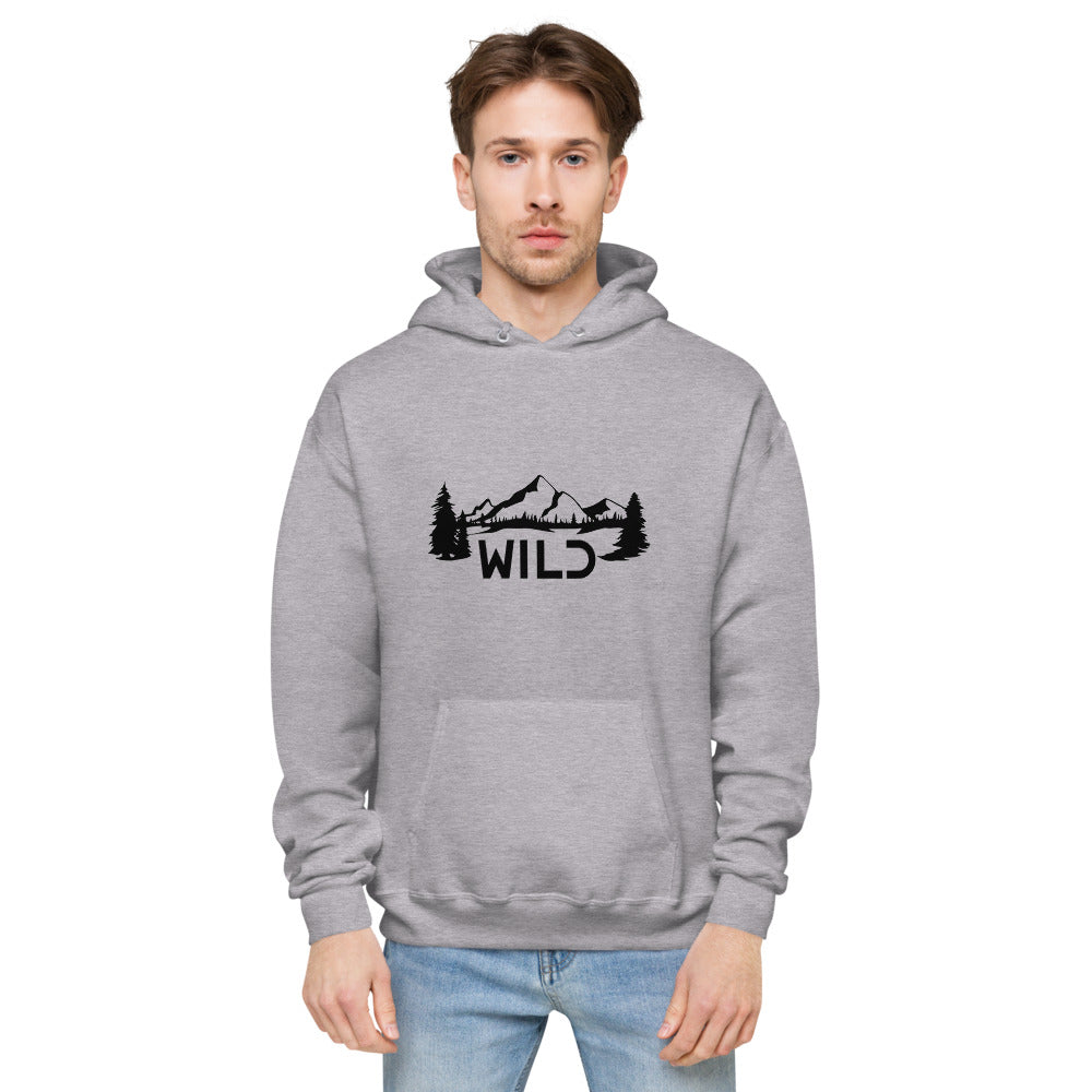 WILD- unisex fleece hoodie