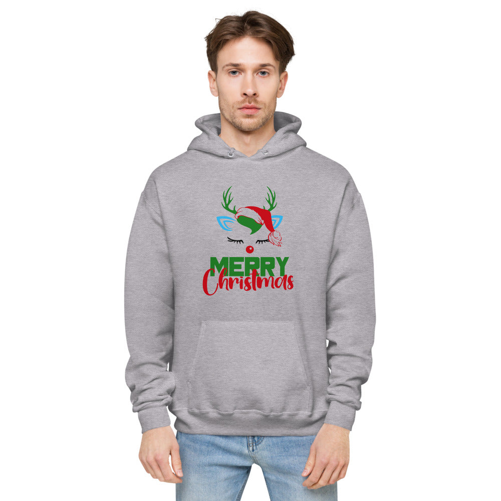 MERRY CHRISTMAS - unisex fleece hoodie