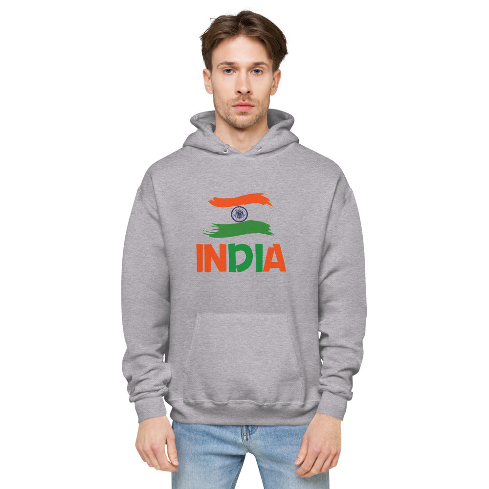 INDIA - unisex fleece hoodie
