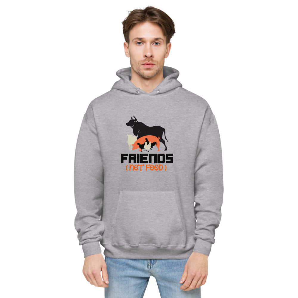 FRIENDS NOT FOOD - unisex fleece hoodie