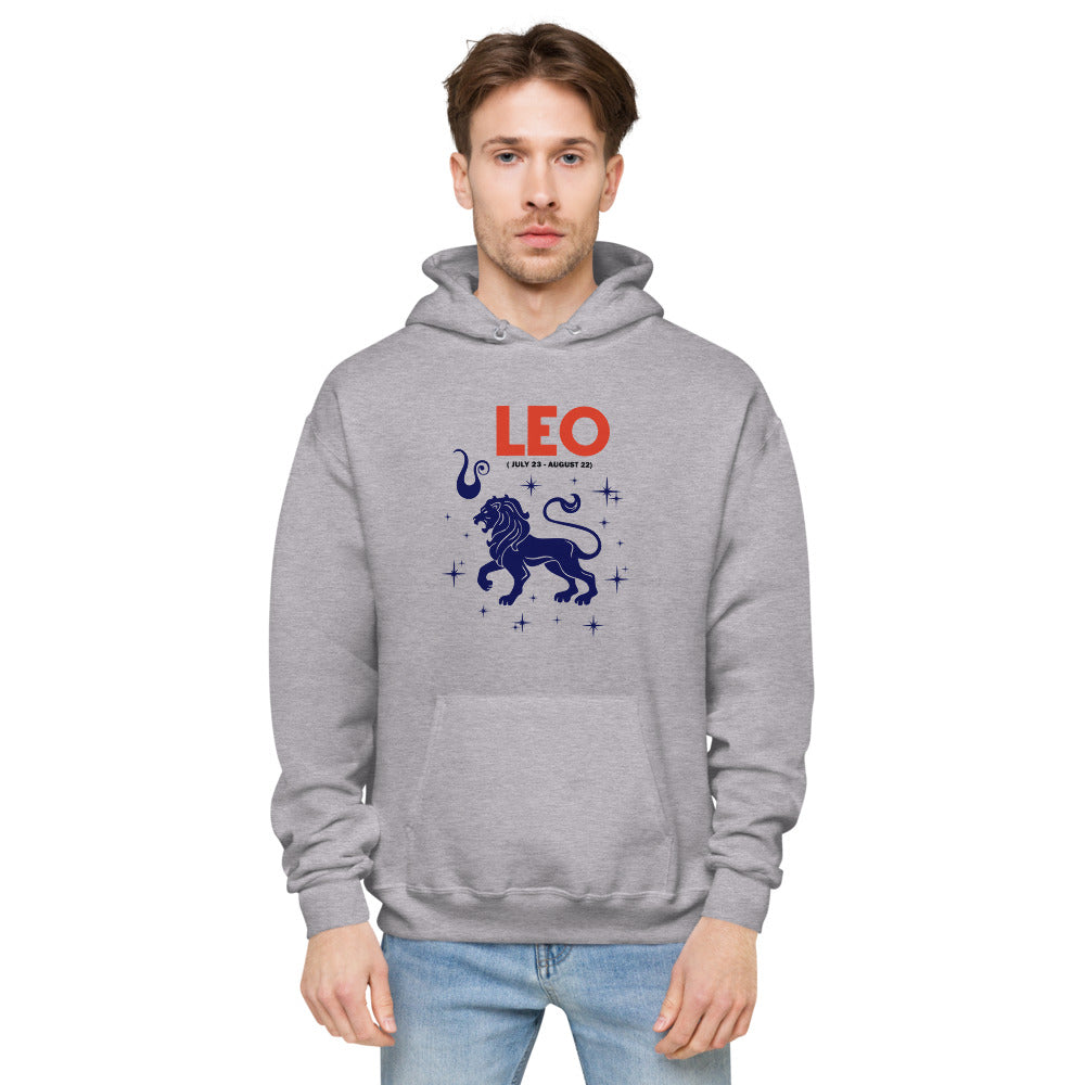 LEO - unisex fleece hoodie