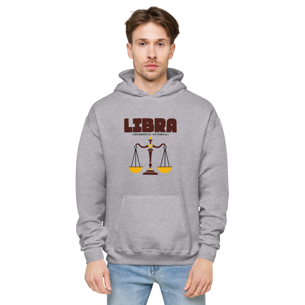 LIBRA - unisex fleece hoodie