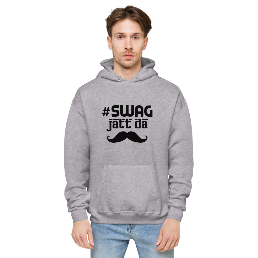 SWAG JATT DA - unisex fleece hoodie