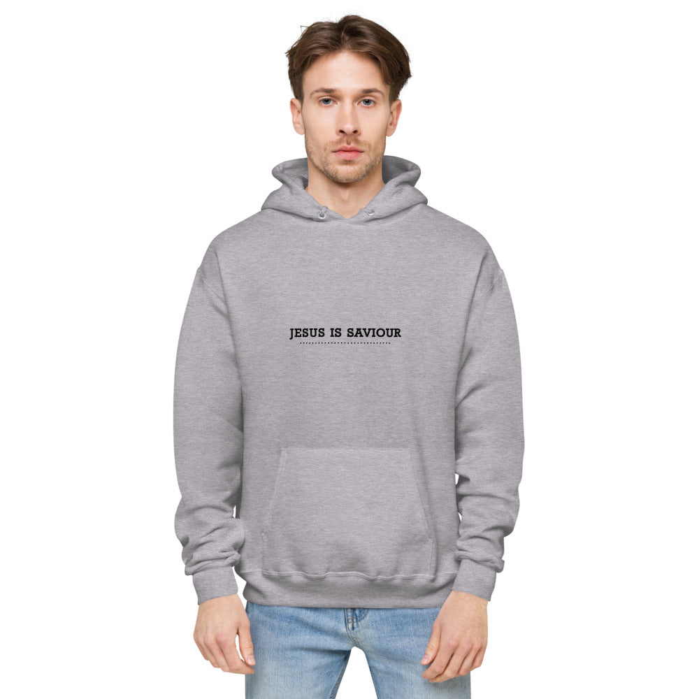 JESUS IS SAVIOUR - Unisex fleece hoodie