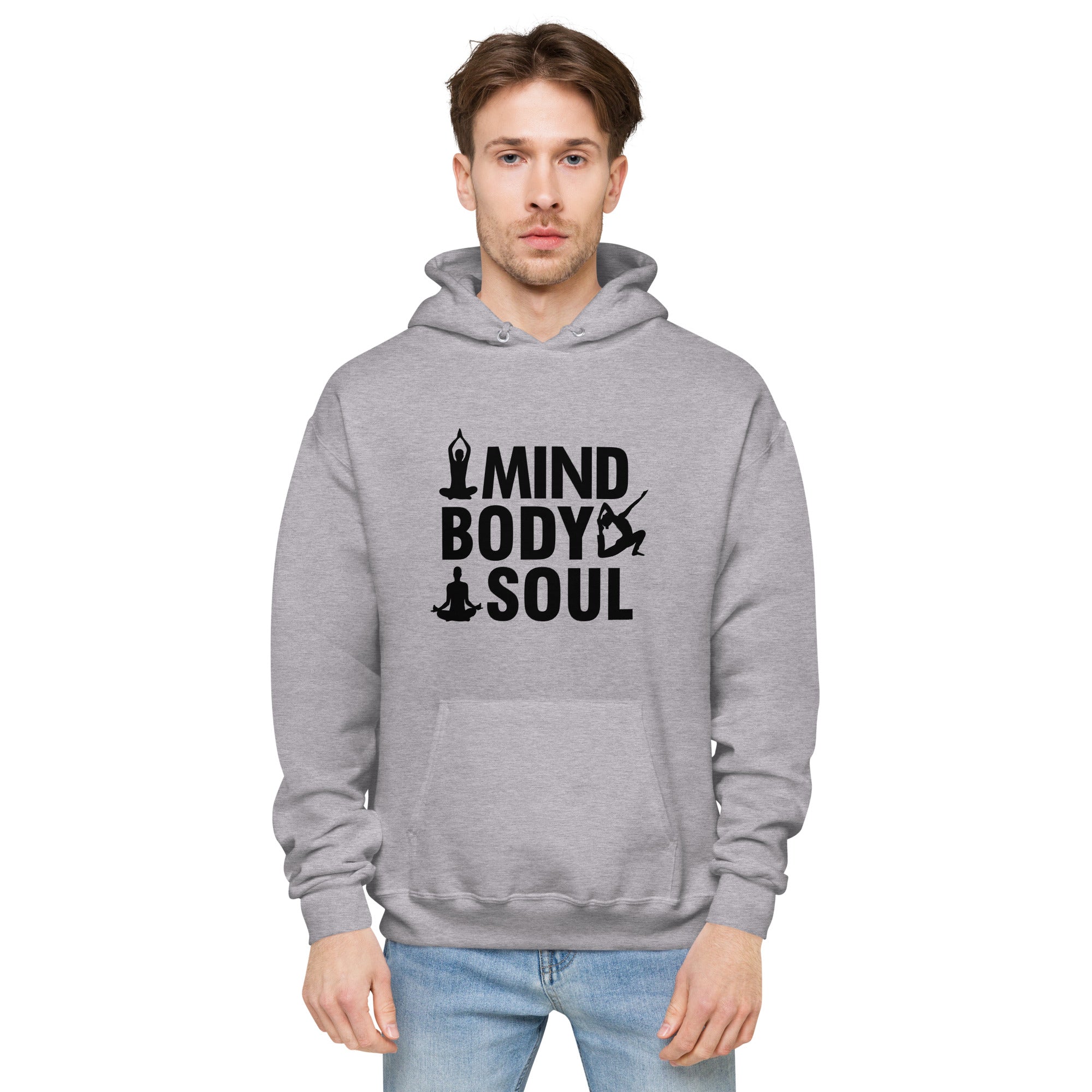 MIND BODY SOUL - Unisex fleece hoodie