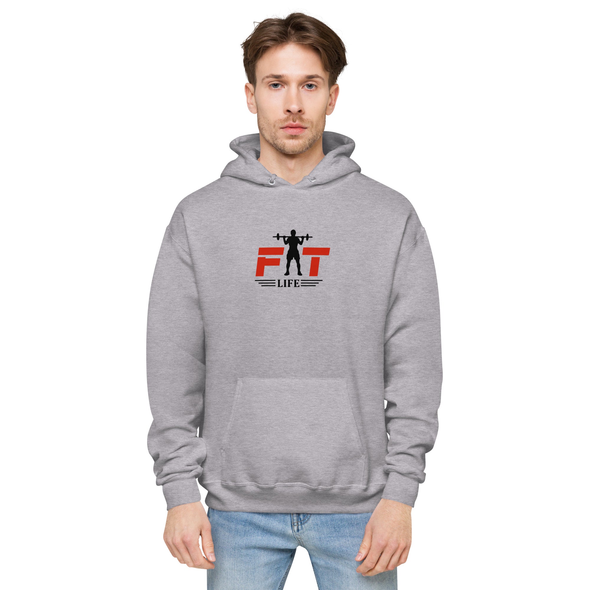 FIT LIFE - Unisex fleece hoodie