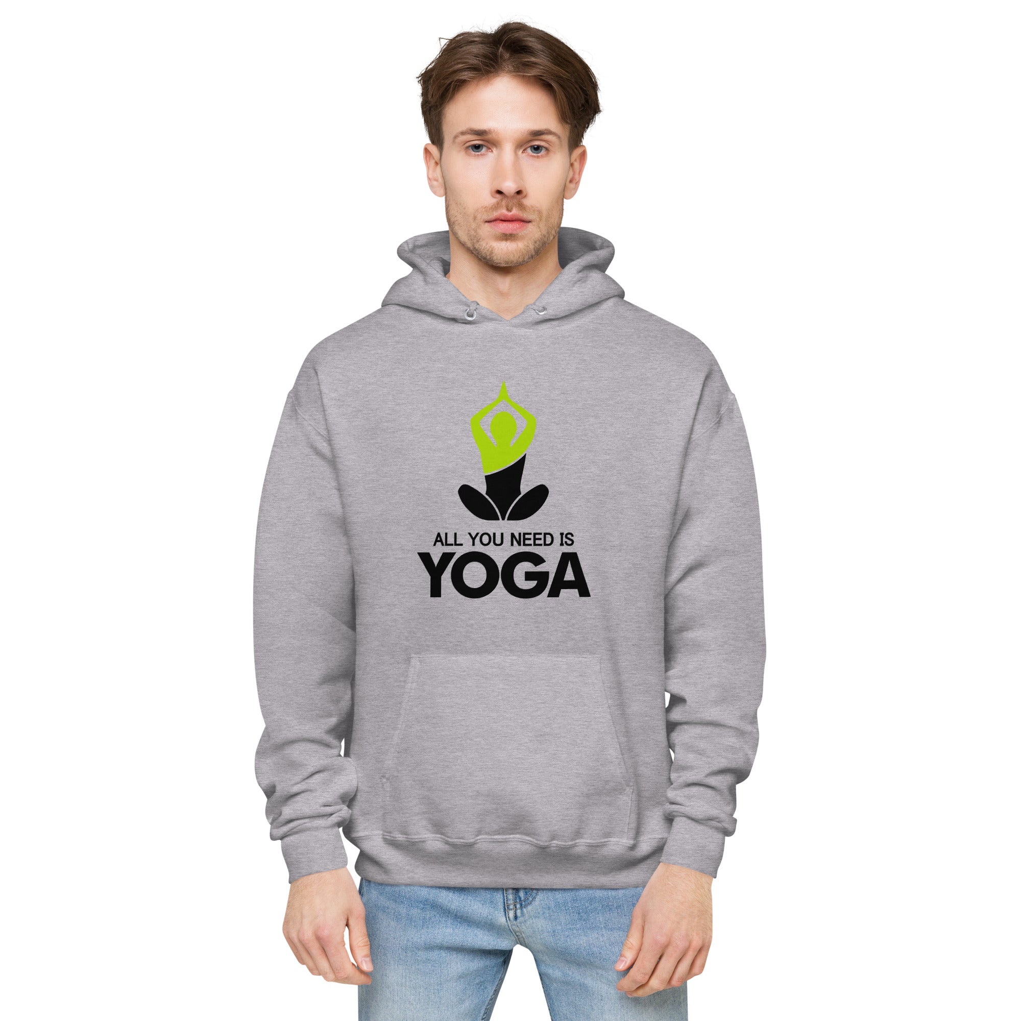 ALL YOU NEED IS YOGA - Unisex fleece hoodie