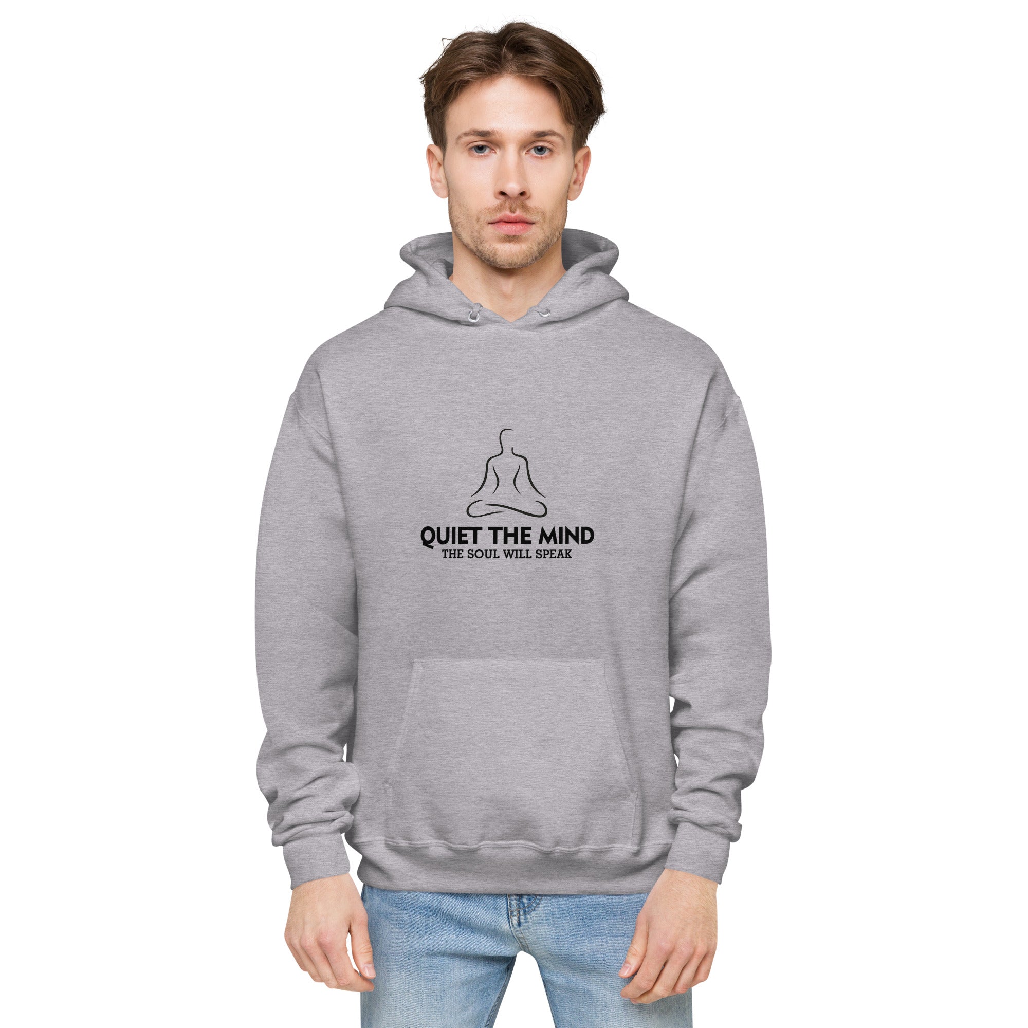 QUIET THE MIND - Unisex fleece hoodie