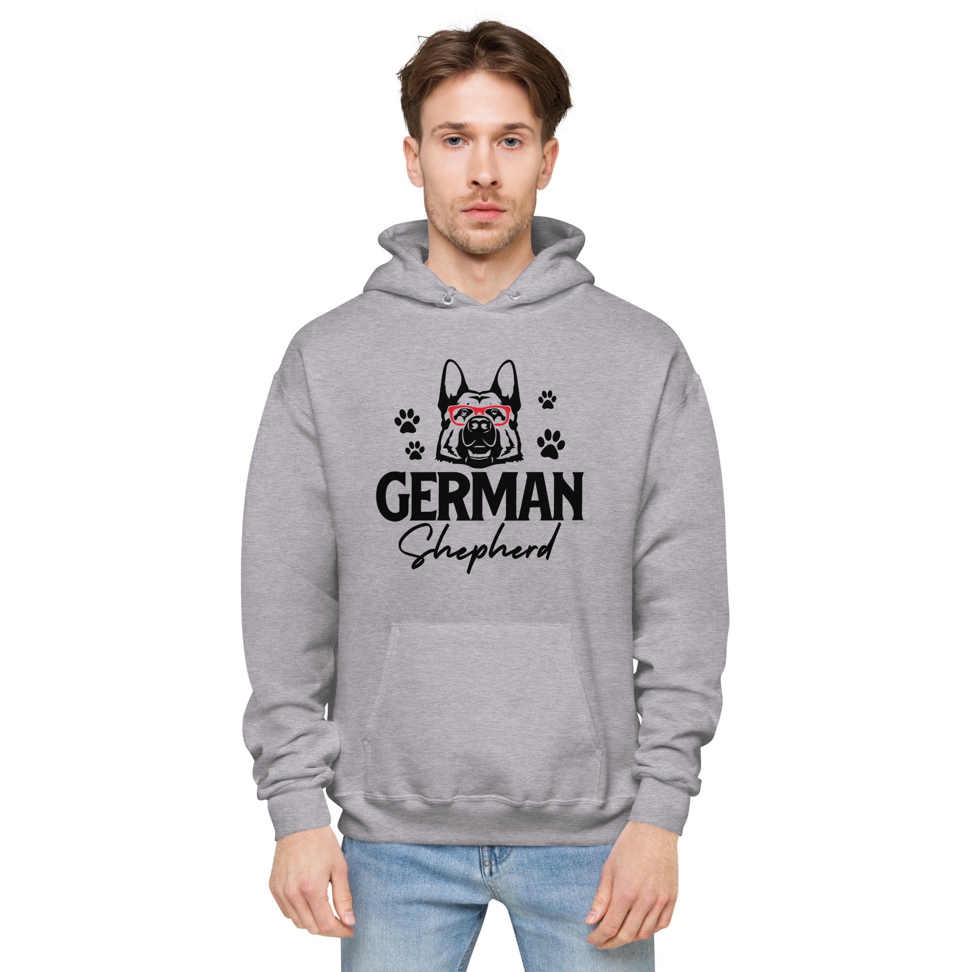 GERMAN SHEPHERD - Unisex fleece hoodie