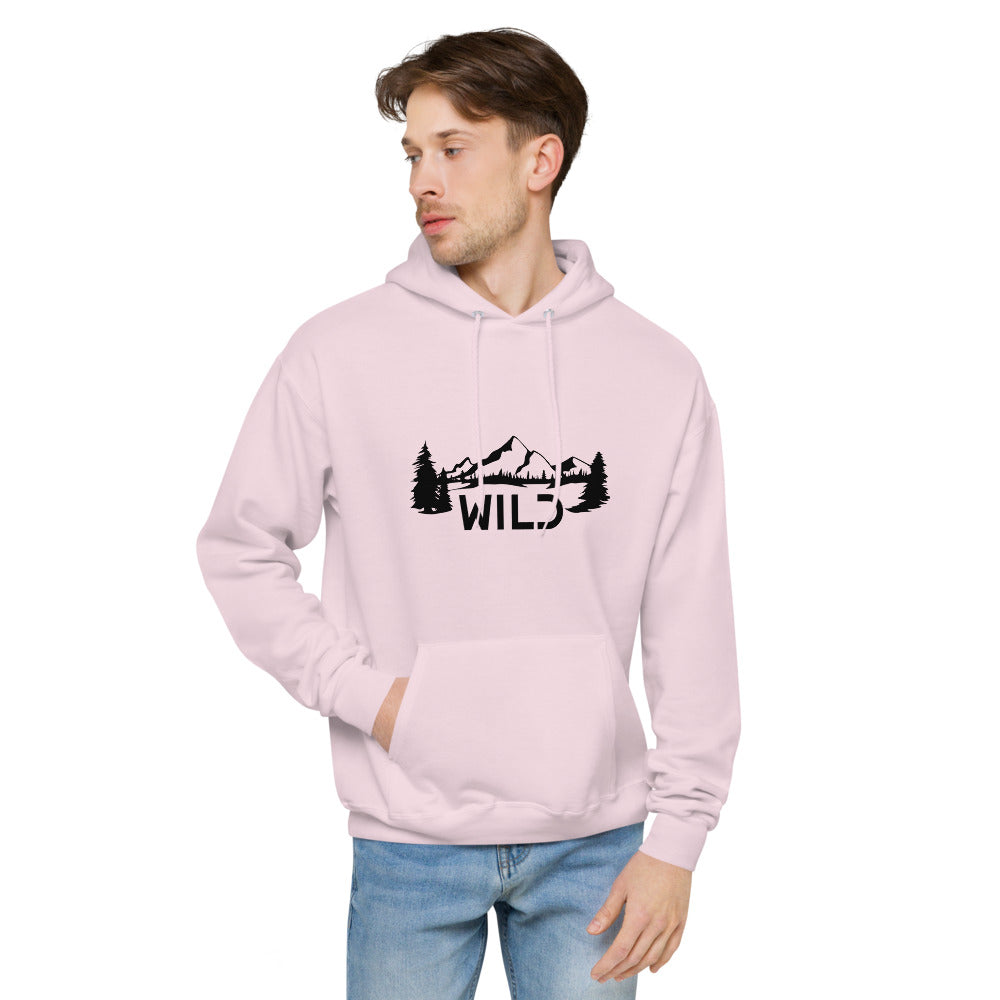 WILD- unisex fleece hoodie