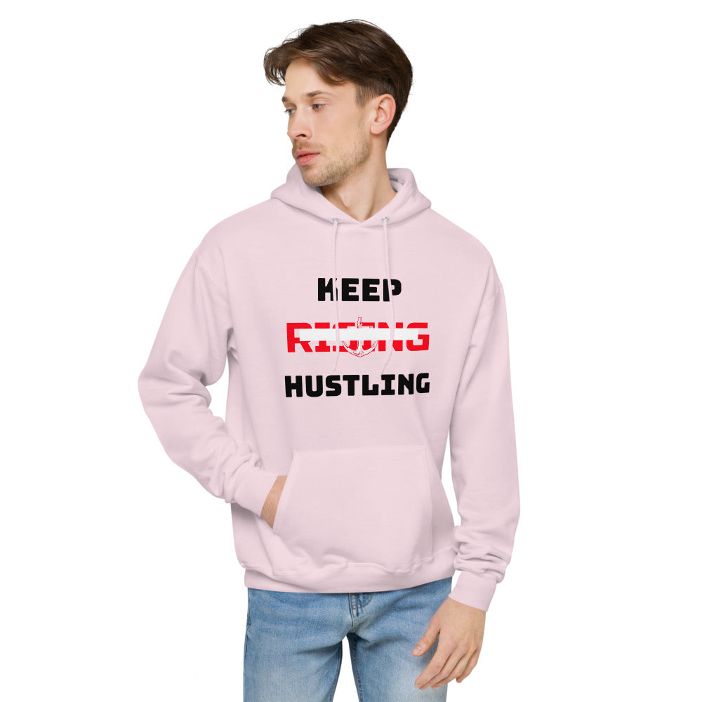 KEEP RISING HUSTLING - unisex fleece hoodie