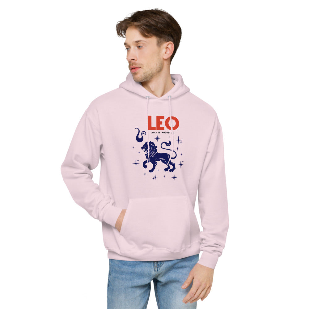 LEO - unisex fleece hoodie