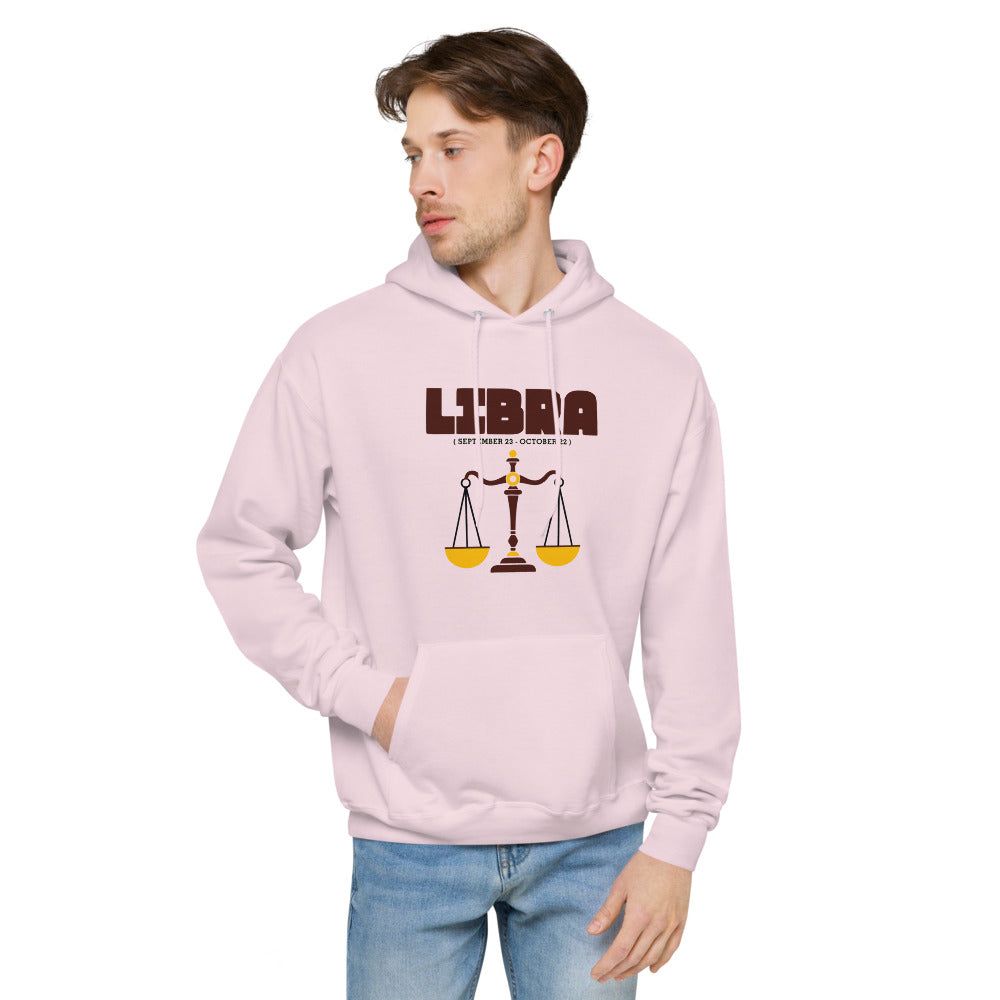 LIBRA - unisex fleece hoodie