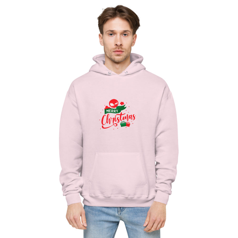 Merry Christmas- unisex fleece hoodie