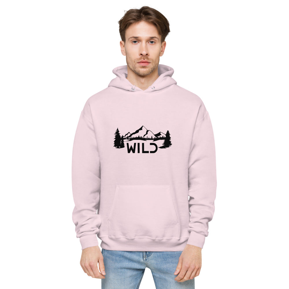 WILD- unisex fleece hoodie