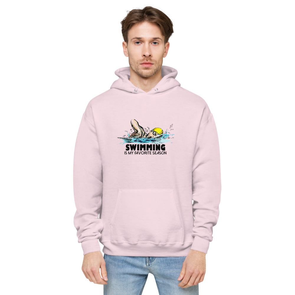 Swimming- unisex fleece hoodie