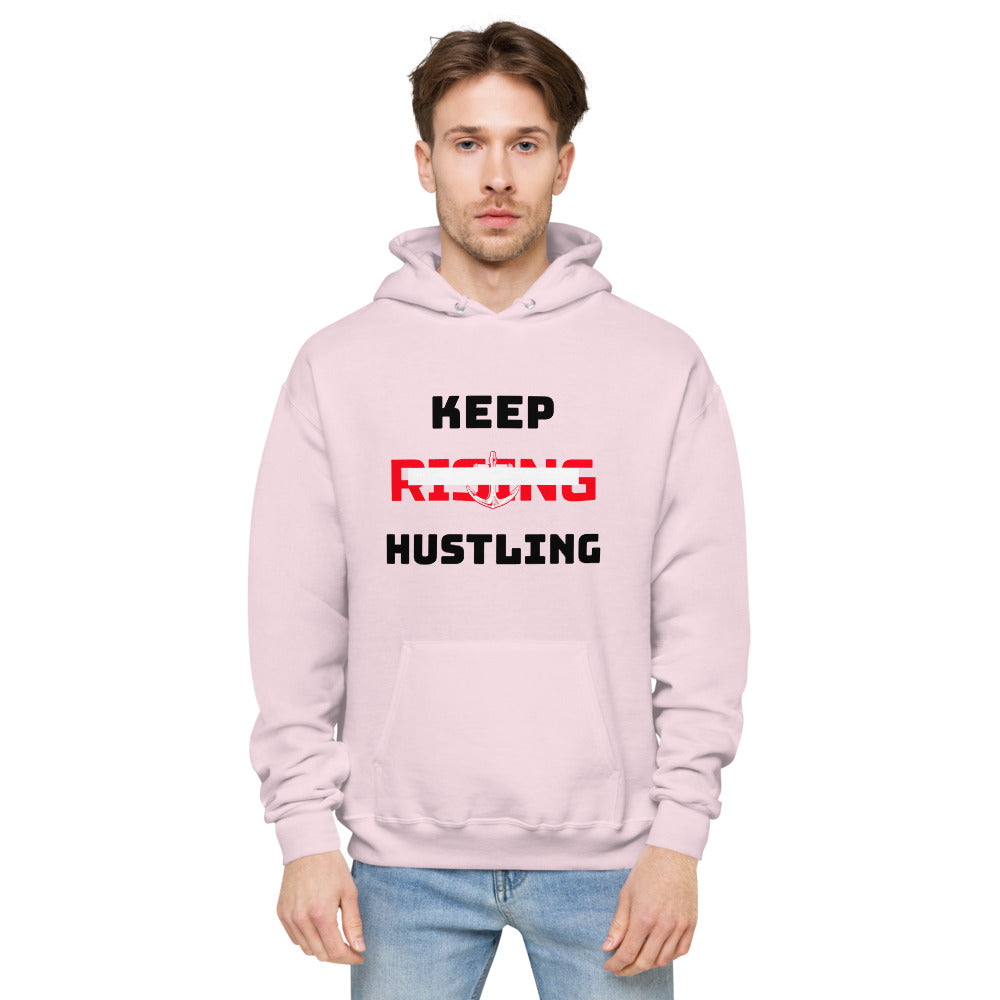 KEEP RISING HUSTLING - unisex fleece hoodie