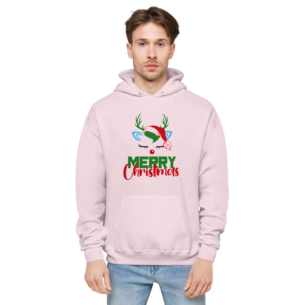 MERRY CHRISTMAS - unisex fleece hoodie