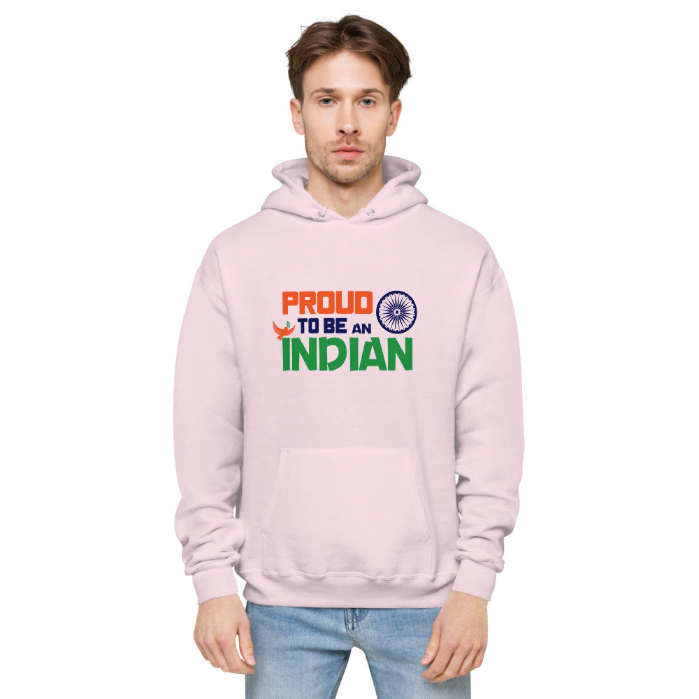 PROUD TO BE AN INDIAN - unisex fleece hoodie