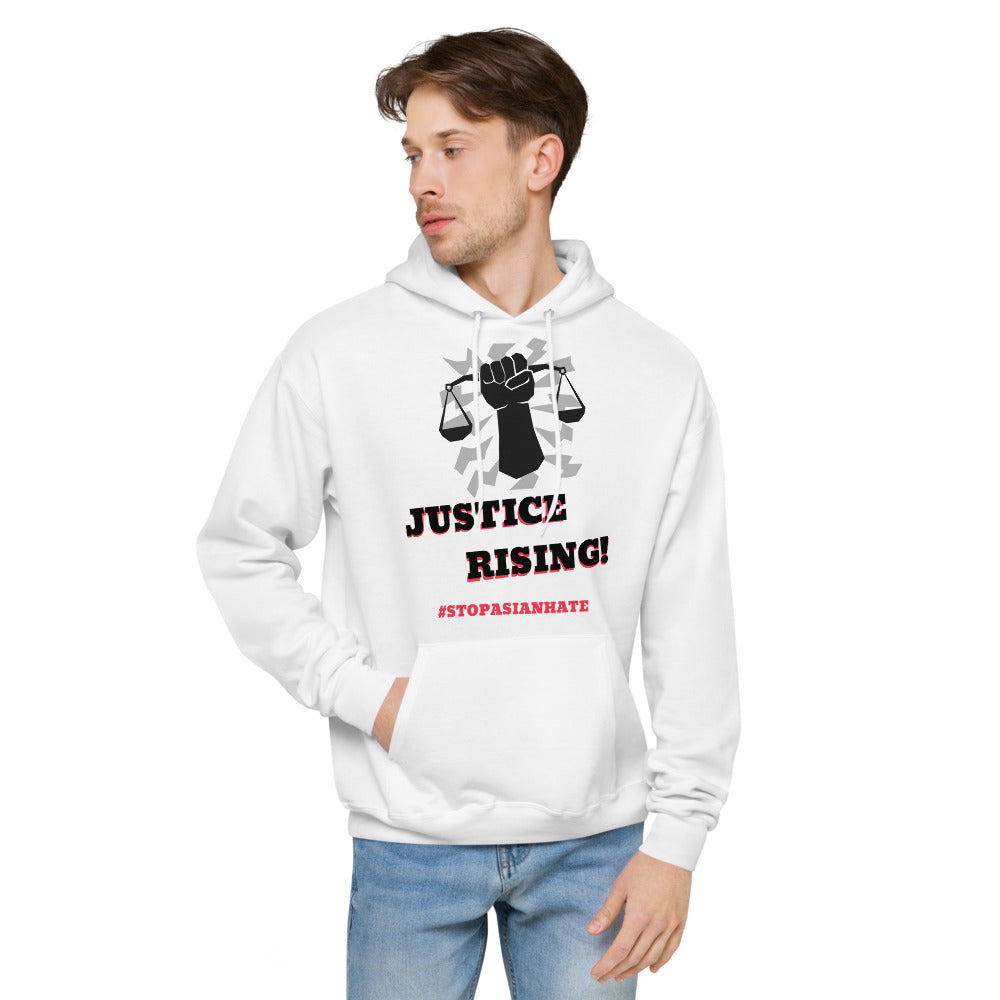 STOP ASIAN HATE - unisex fleece hoodie