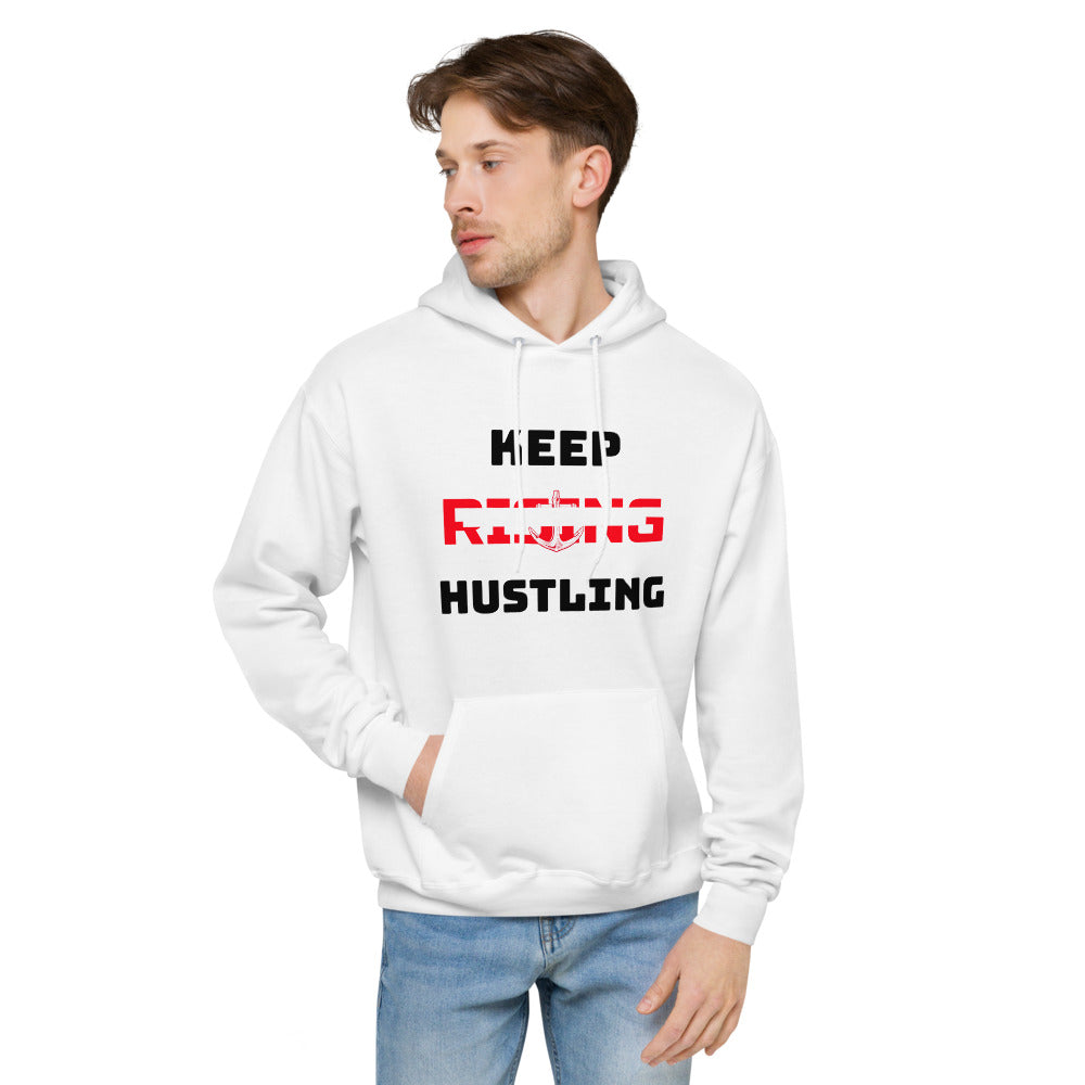 KEEP RISING HUSTLING - unisex fleece hoodie