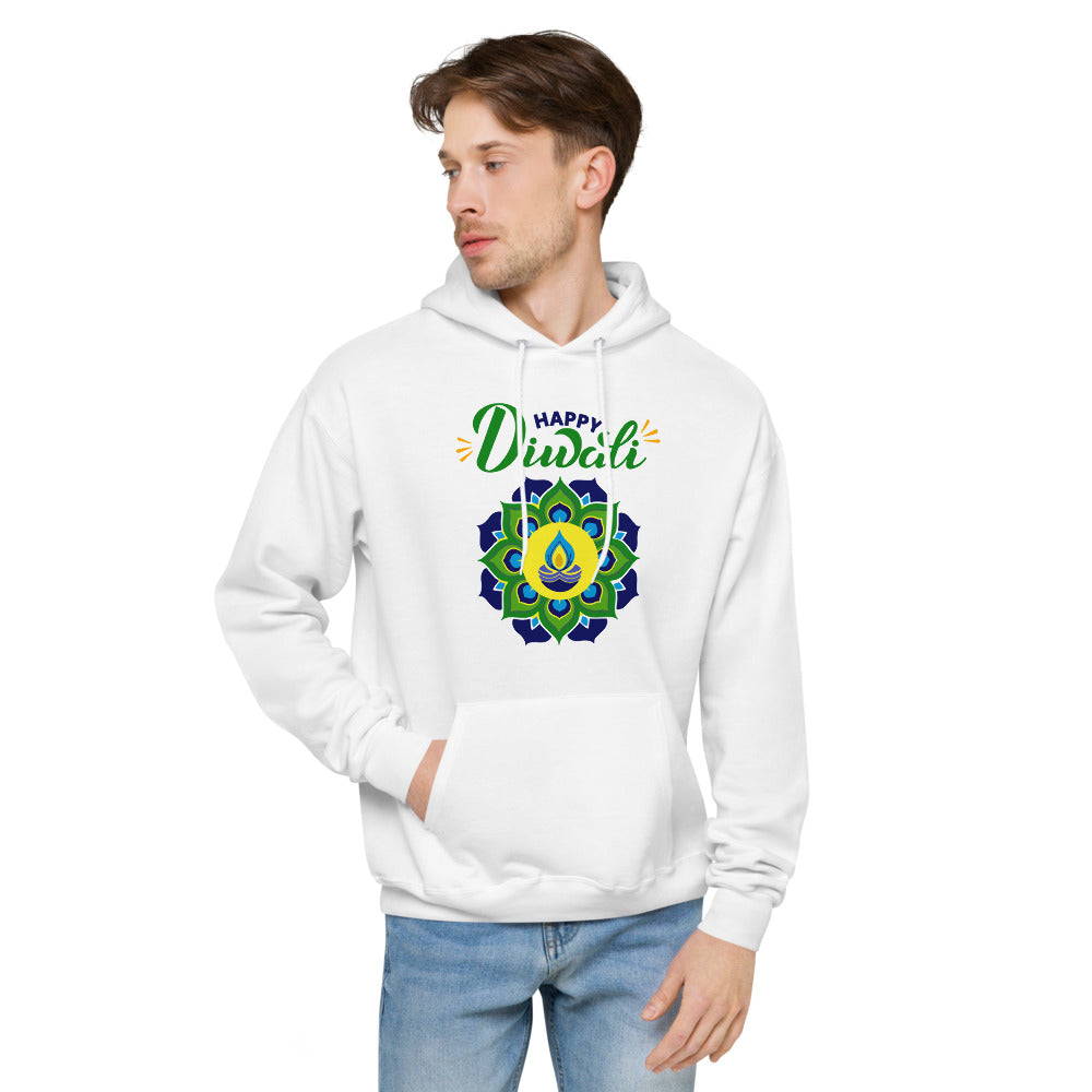 HAPPY DIWALI - unisex fleece hoodie