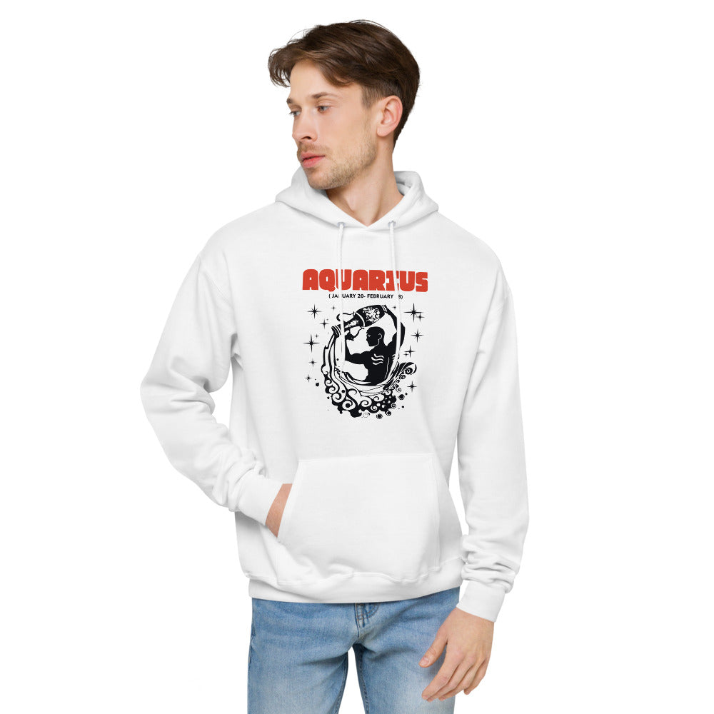 AQUARIUS - unisex fleece hoodie