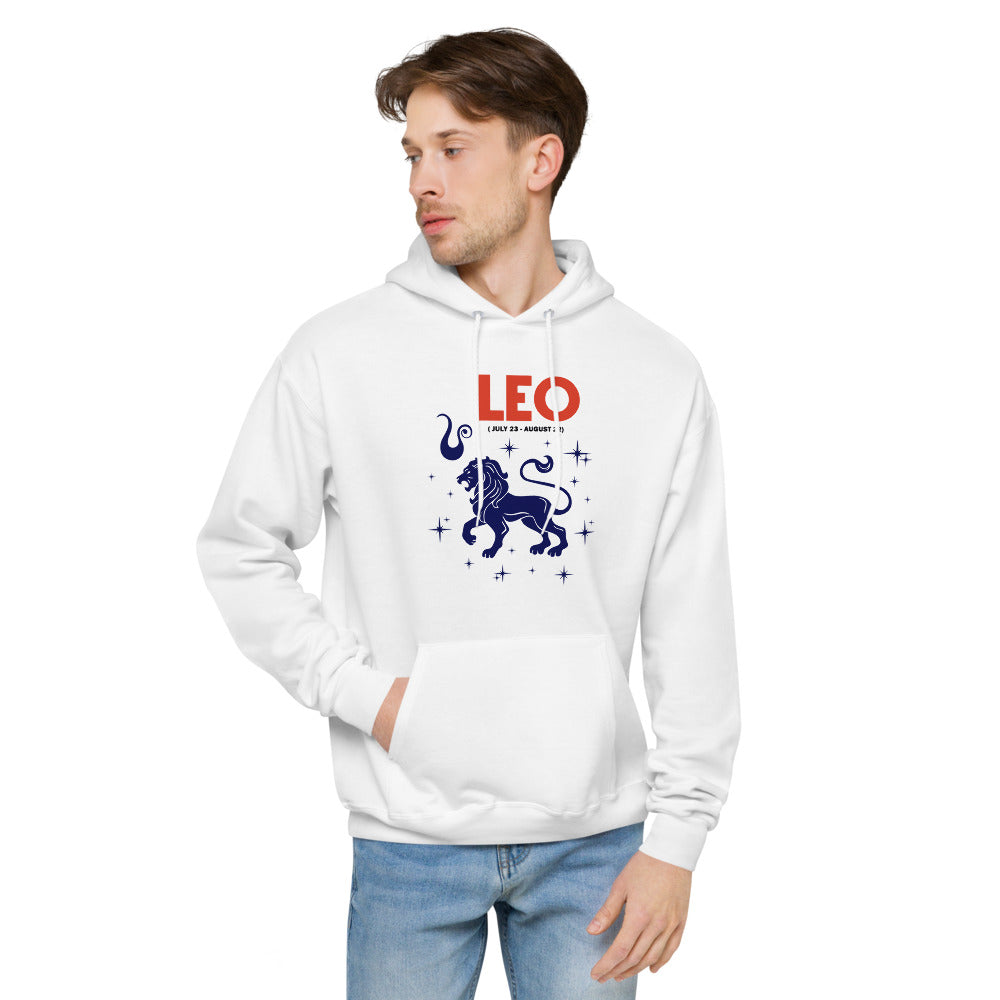 LEO - unisex fleece hoodie