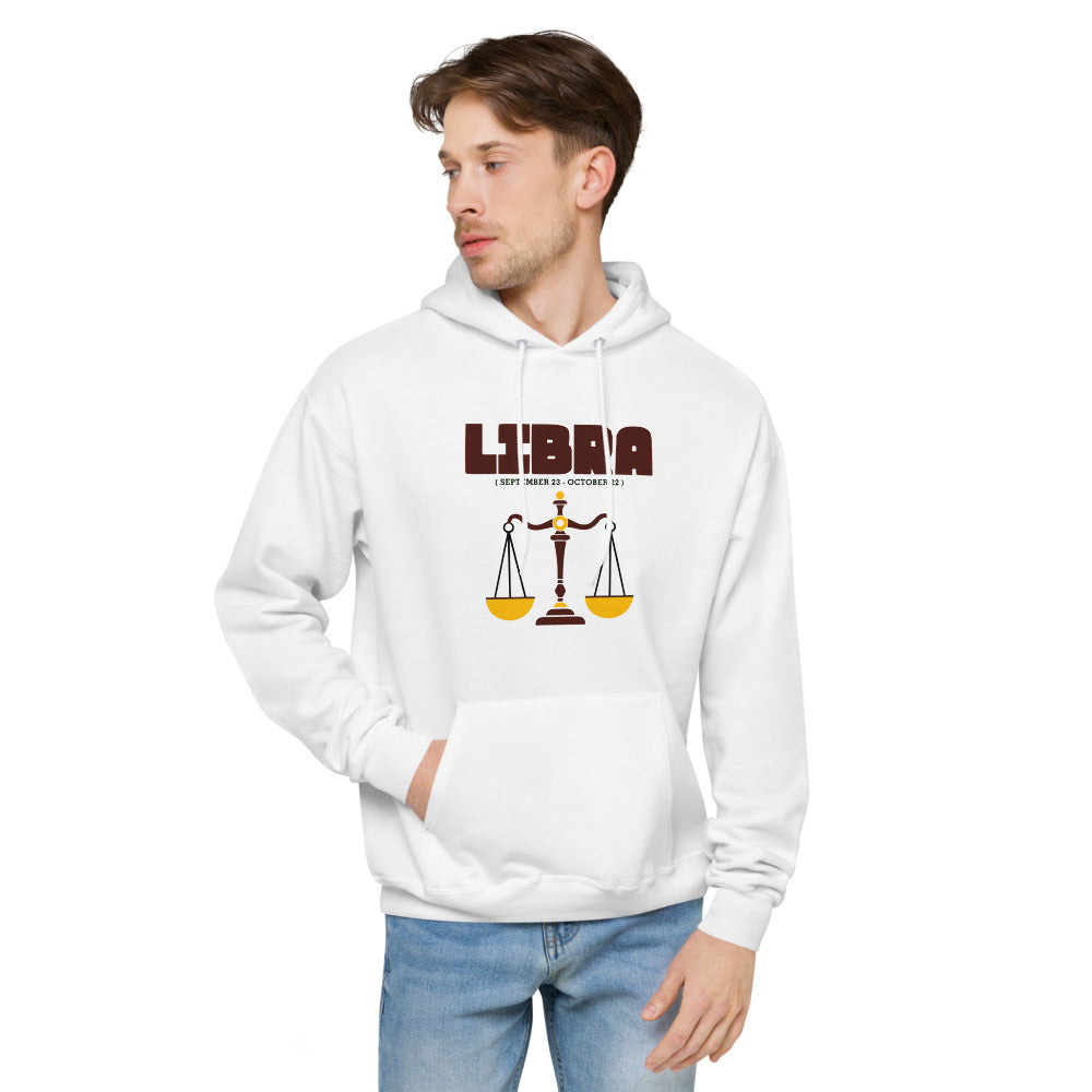 LIBRA - unisex fleece hoodie