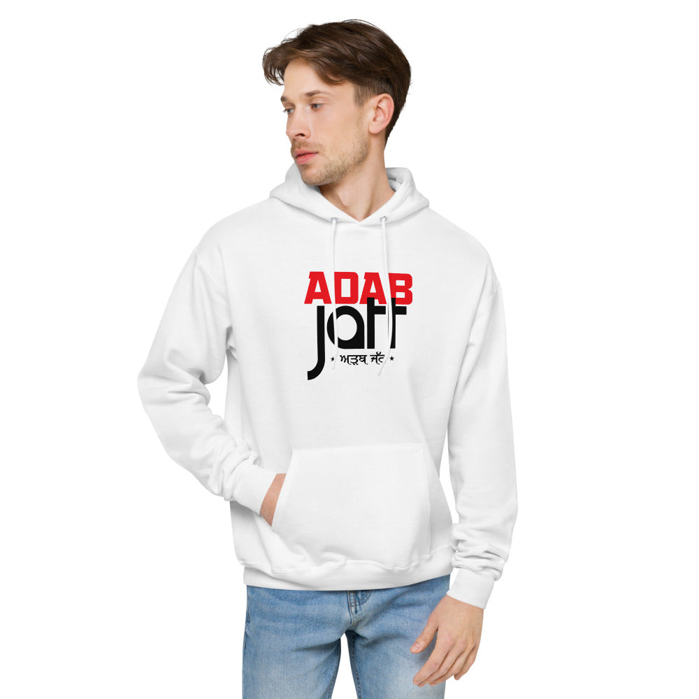 ADAB JATT - Unisex fleece hoodie