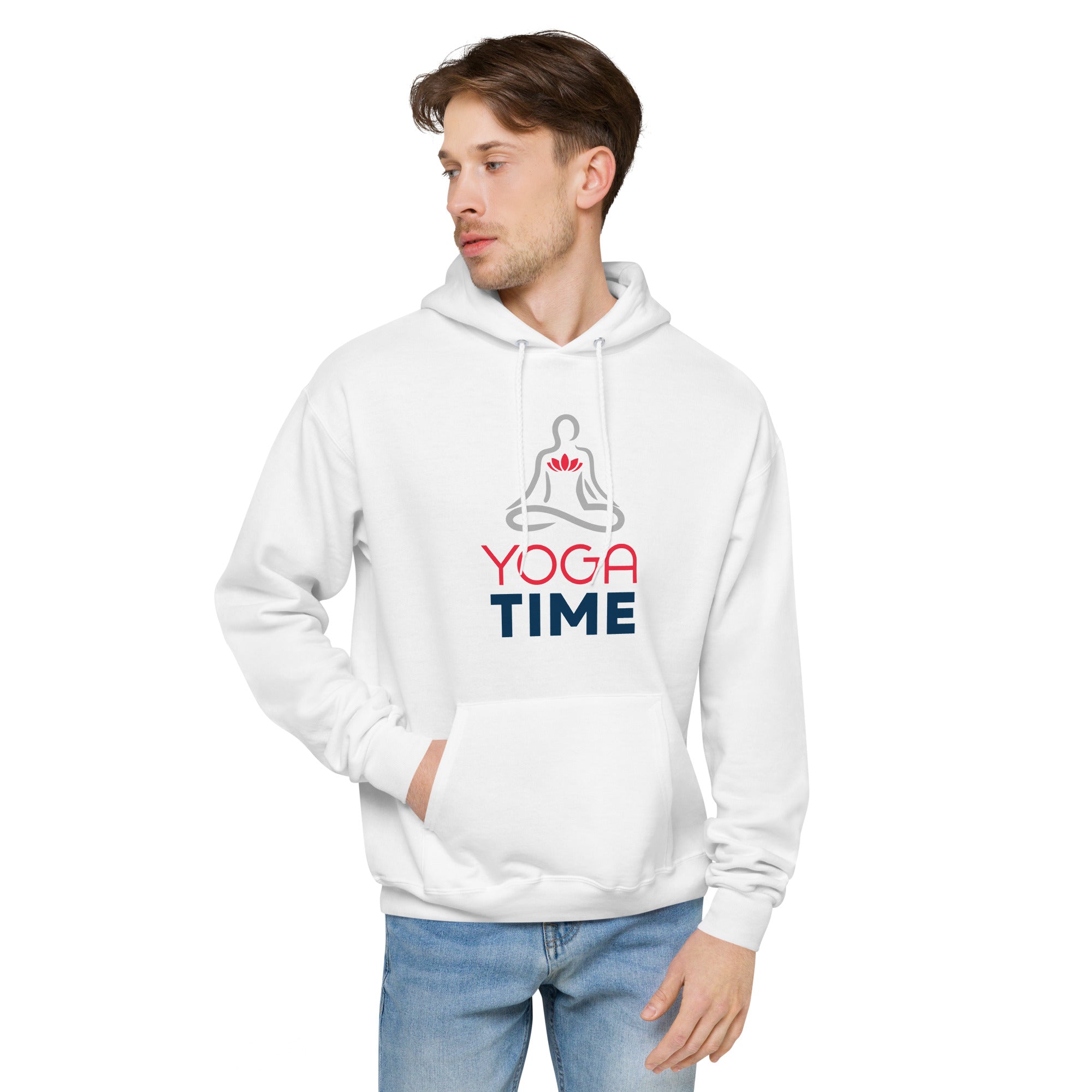 YOGA TIME - Unisex fleece hoodie