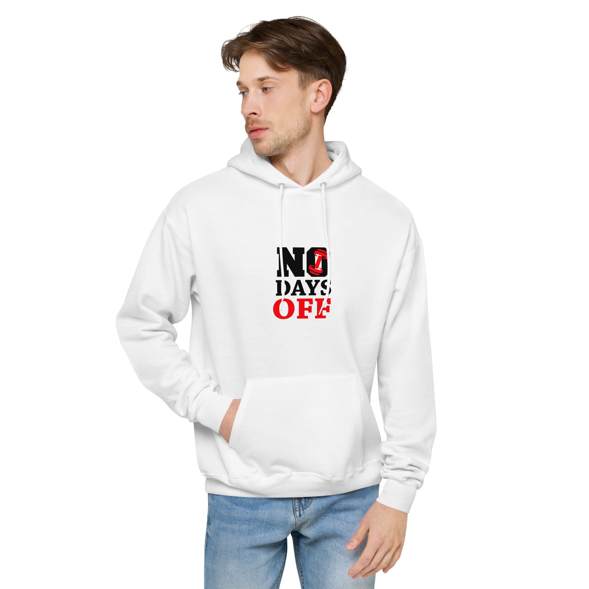 NO DAYS OFF - Unisex fleece hoodie