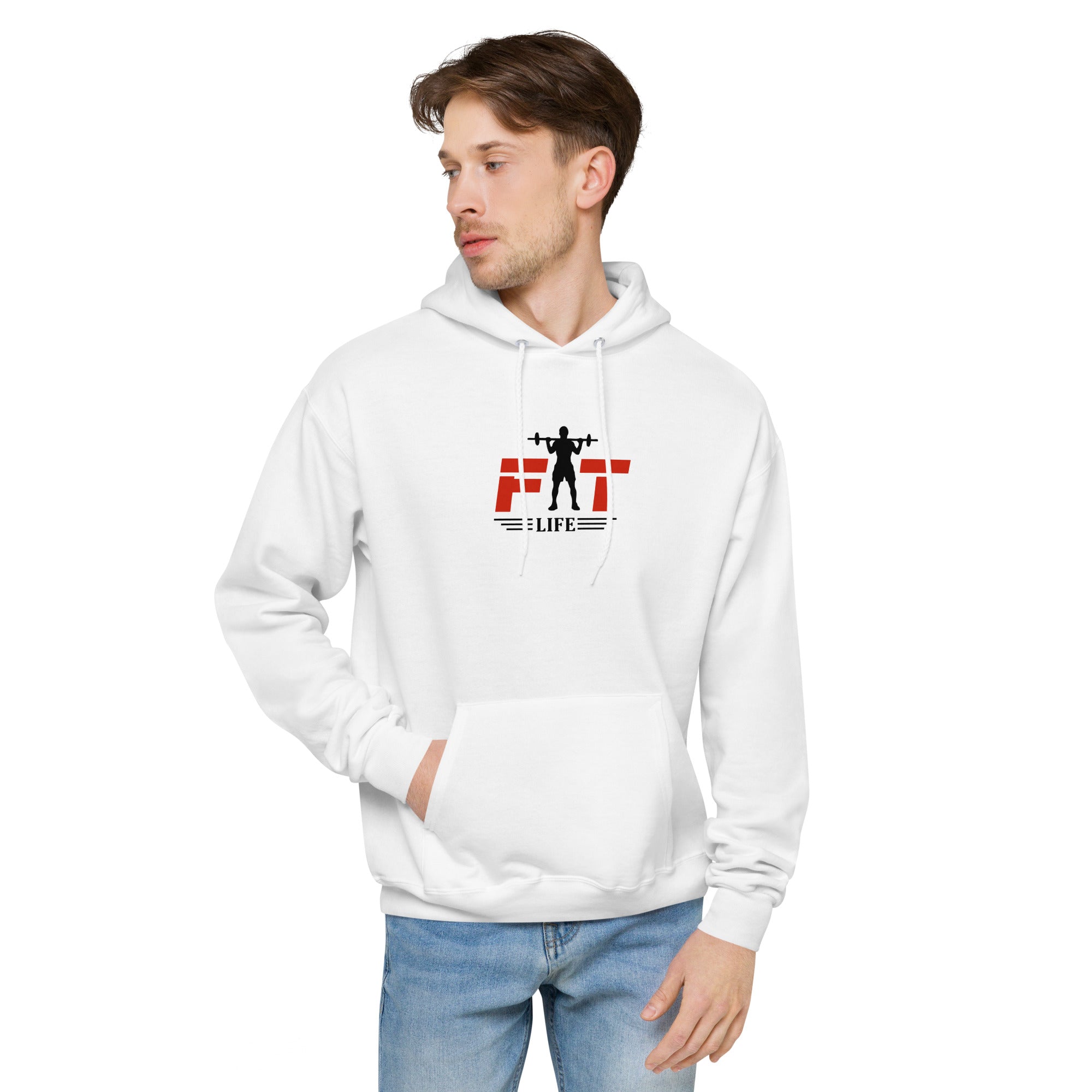 FIT LIFE - Unisex fleece hoodie
