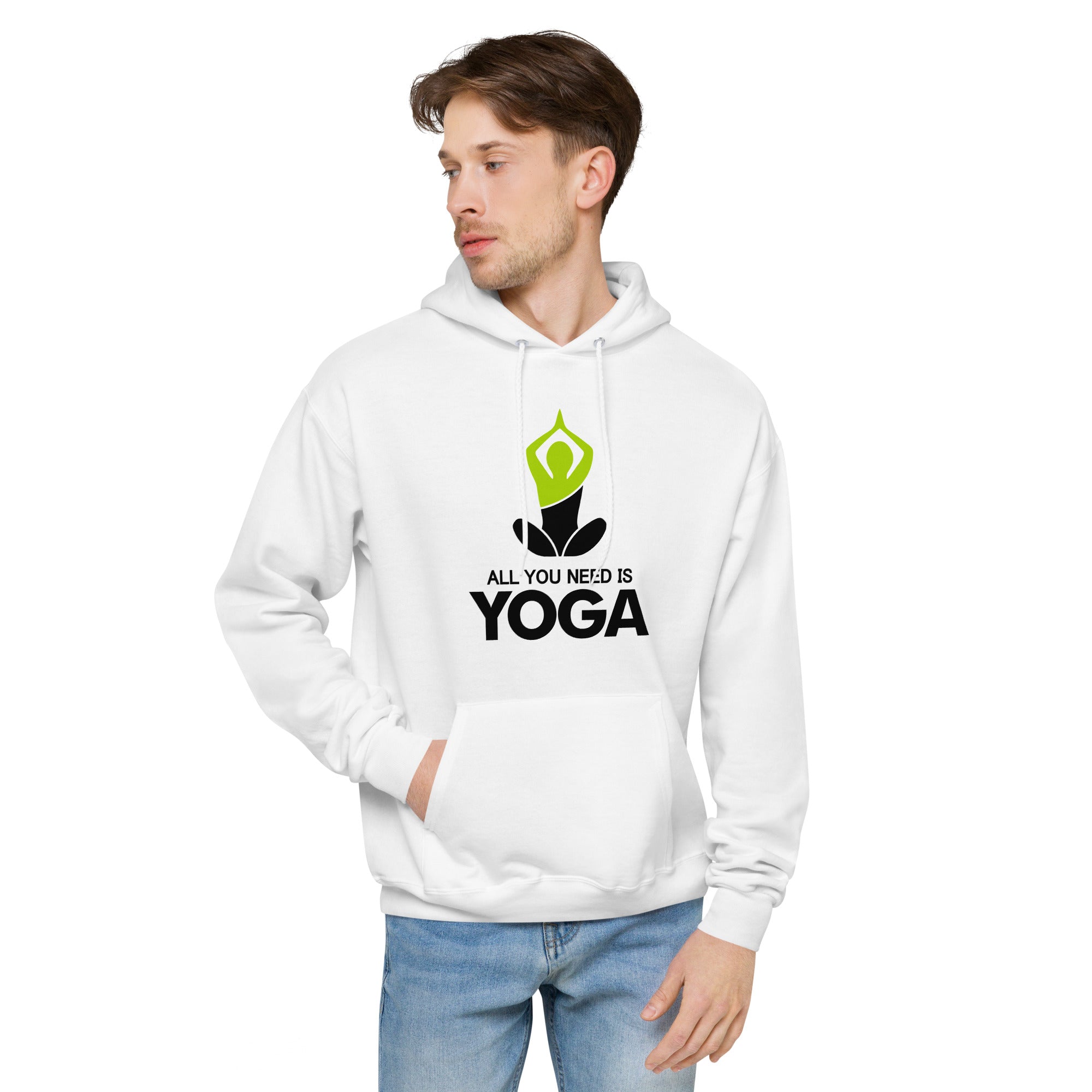 ALL YOU NEED IS YOGA - Unisex fleece hoodie