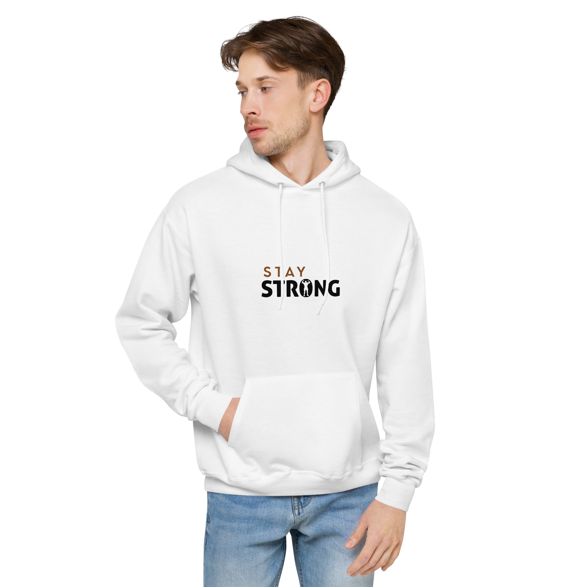 STAY STRONG - Unisex fleece hoodie