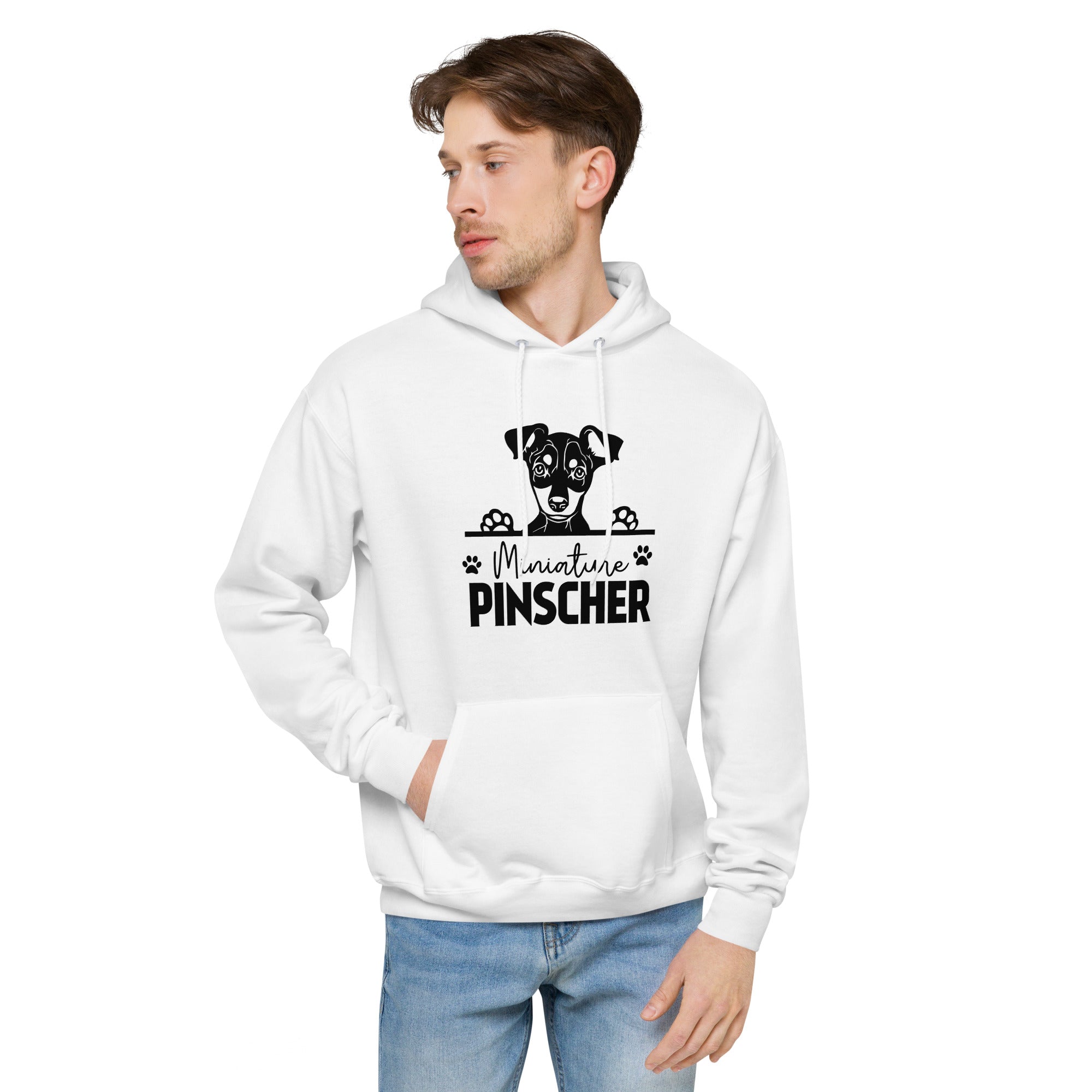 MINIATURE PINSCHER - Unisex fleece hoodie