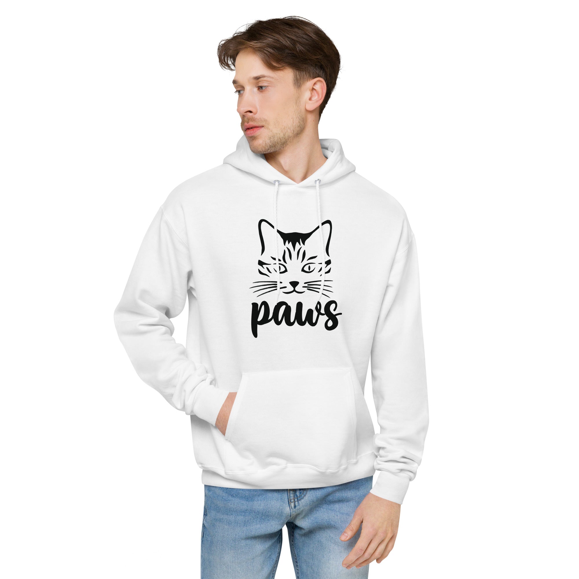 PAWS - Unisex fleece hoodie