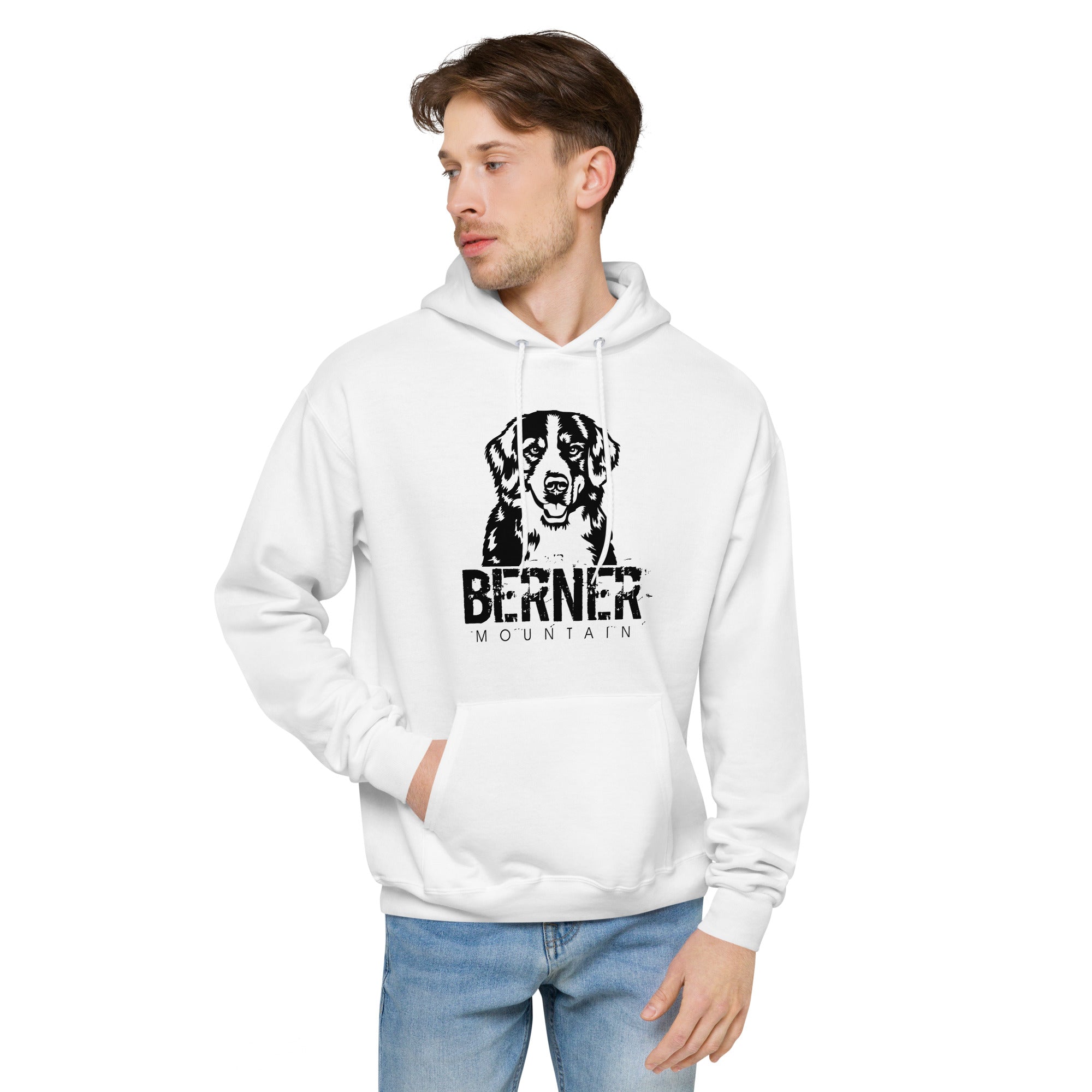BERNER MOUNTAIN - Unisex fleece hoodie