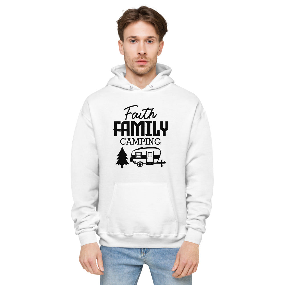 Family Camping- unisex fleece hoodie