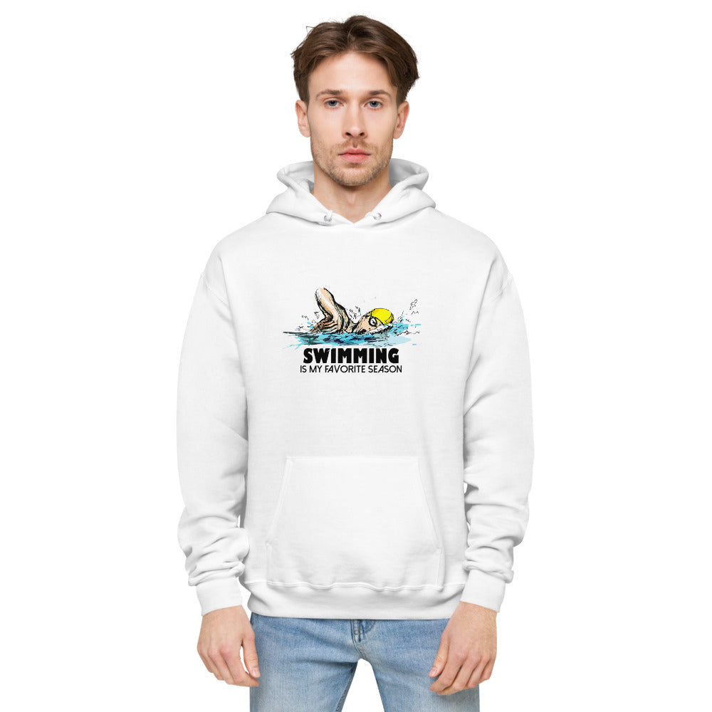 Swimming- unisex fleece hoodie