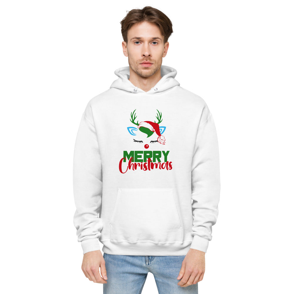 MERRY CHRISTMAS - unisex fleece hoodie