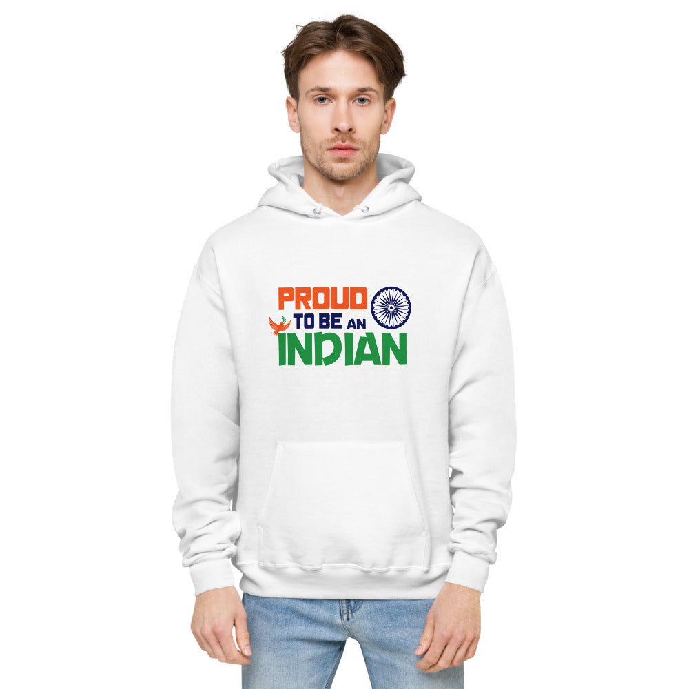PROUD TO BE AN INDIAN - unisex fleece hoodie