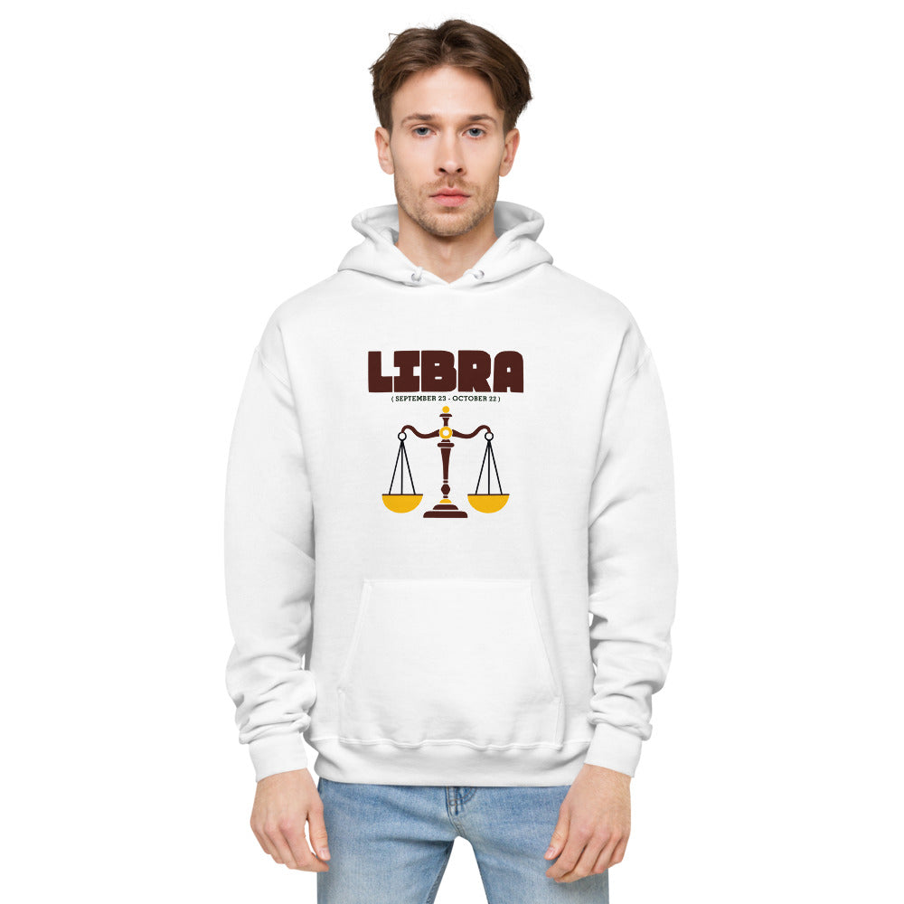 LIBRA - unisex fleece hoodie