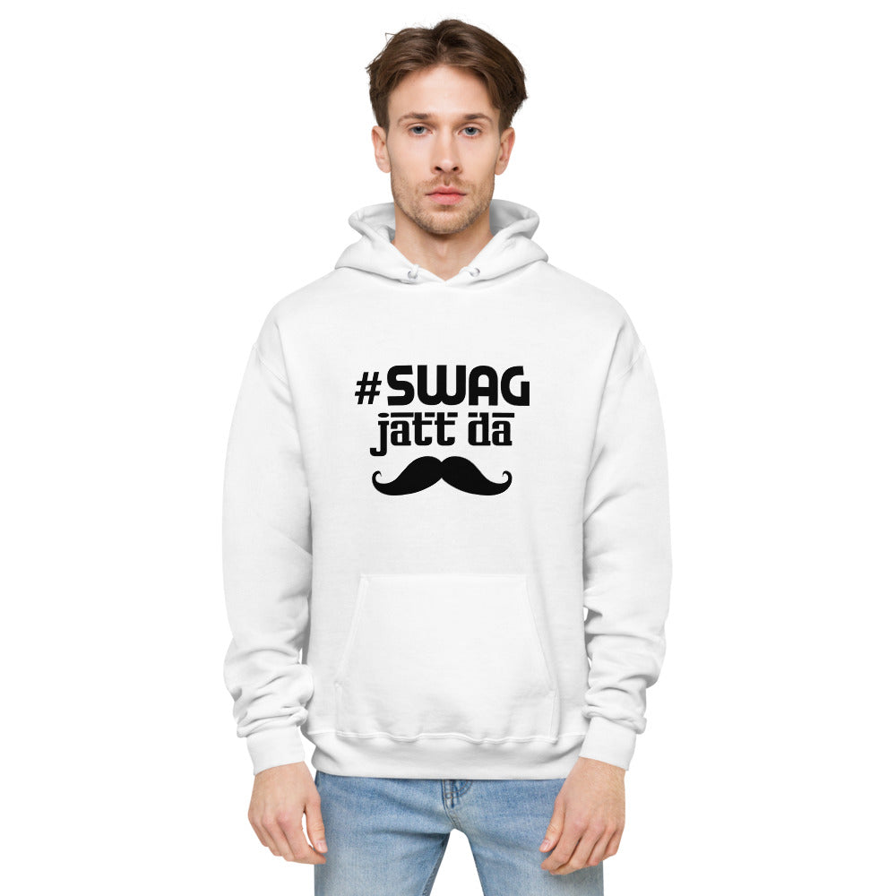 SWAG JATT DA - unisex fleece hoodie