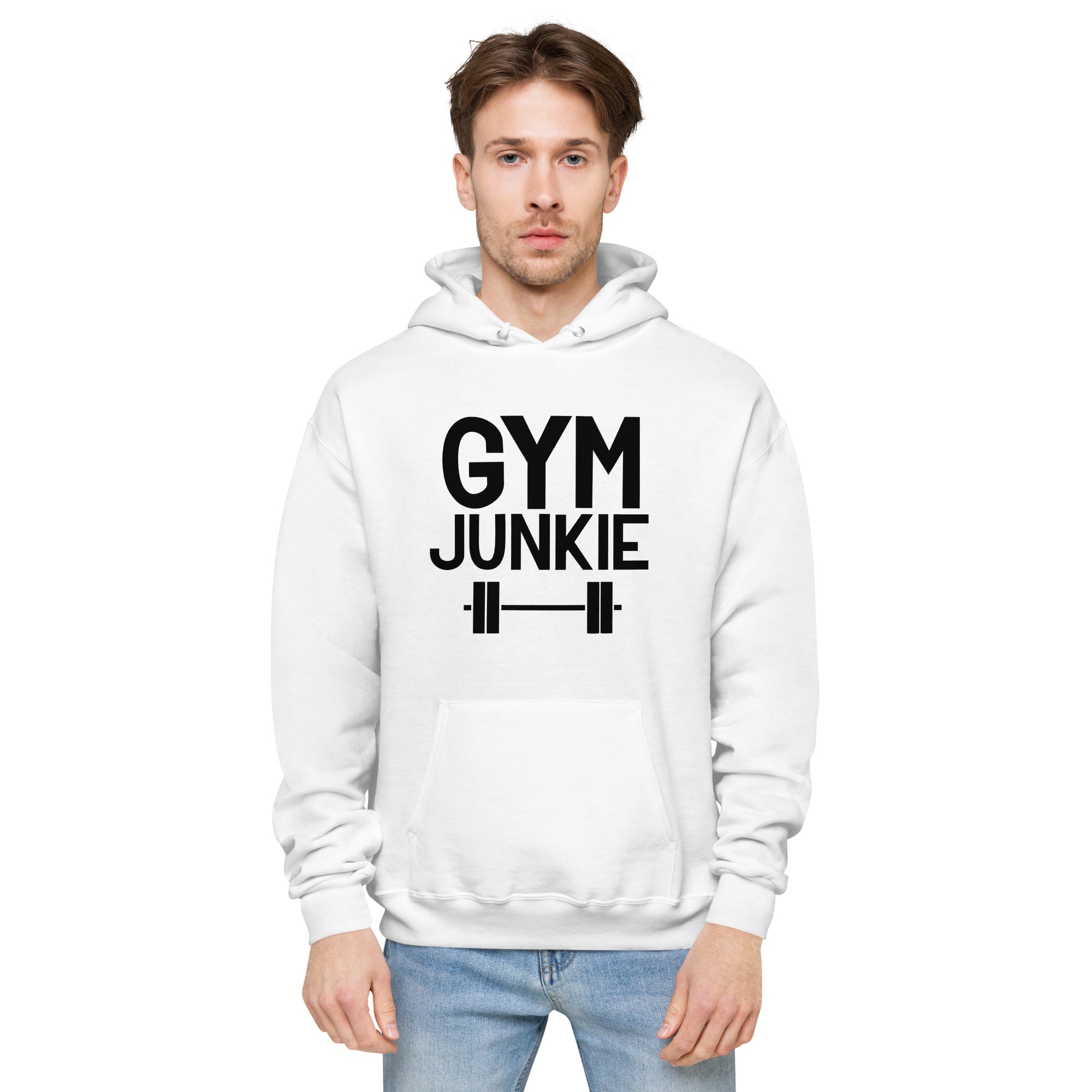 GYM JUNKIE - Unisex fleece hoodie